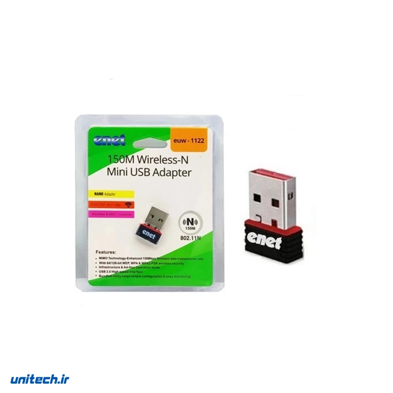 دانگل وای فای USB ای نت مدل euw11222